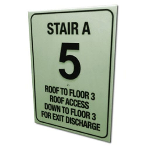 Luminous Floor Identification Signs (FID)